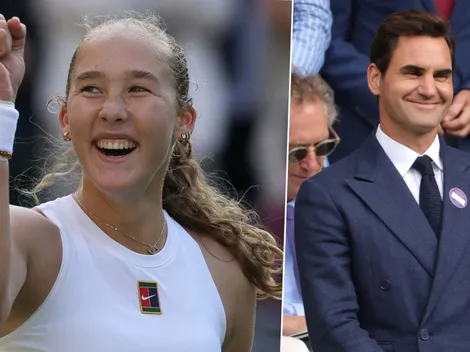 La N°6 del mundo cumple su sueño en Wimbledon gracias a Federer