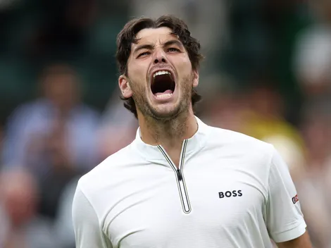 Se casó a los 18 años, se separó tras ser papá y en Wimbledon pisa fuerte