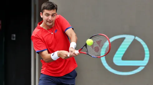 Tomás Barrios volvió a jugar tras no entrar al cuadro principal de WImbledon.