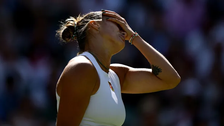 Aryna Sabalenka en Wimbledon