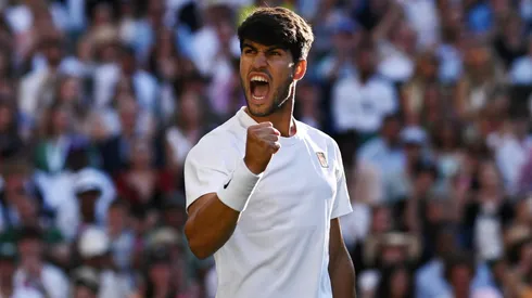 Carlos Alcaraz en Wimbledon