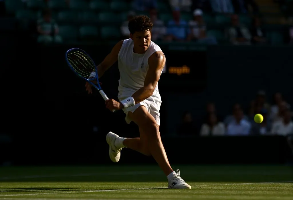 Ben Shelton quiere meterse en semifinales de Wimbledon. (Photo by Hannah Peters/Getty Images)