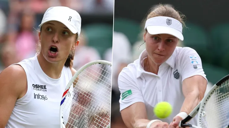 Iga Swiatek y Liudmila Samsonova