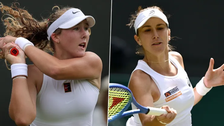 Mirra Andreeva y Belinda Bencic