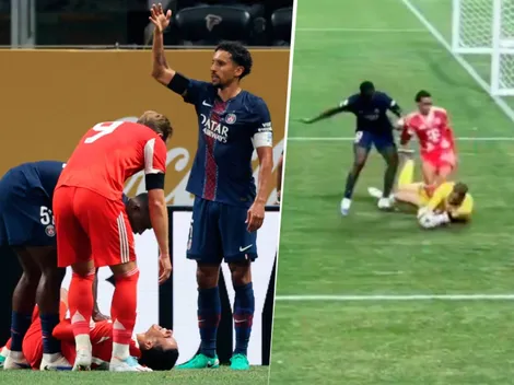 Sufrió grave lesión y así respondió Jamal Musiala contra Donnarumma