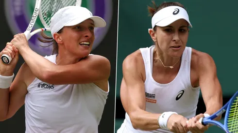 Iga Swiatek y Belinda Bencic