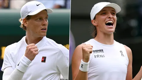 Jannik Sinner e Iga Swiatek
