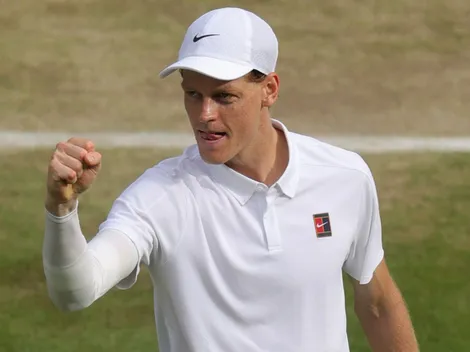 Sinner gana lesionado en Wimbledon y rompe récord que solo Nadal tenía