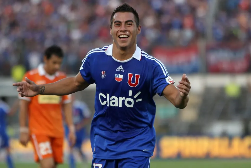 Eduardo Vargas será anunciado el viernes por U de Chile .FOTO: ANDRES PINA/PHOTOSPORT