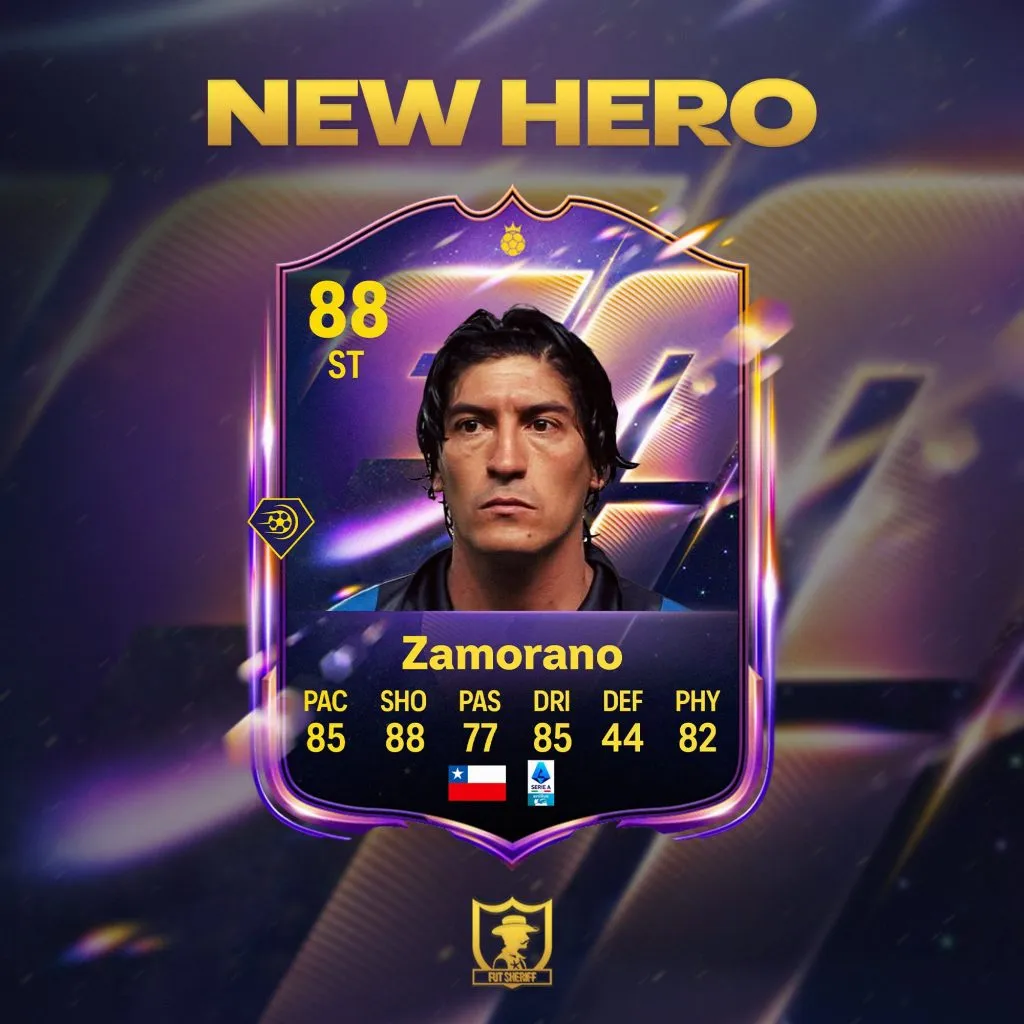 Iván Zamorano será parte de EA FC 26.