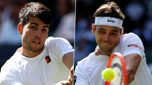 Carlos Alcaraz y Taylor Fritz se enfrentan por un cupo en la final de Wimbledon 2025. Carlos Alcaraz y Taylor Fritz