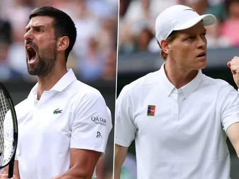 Djokovic vs. Sinner en Wimbledon: Hora y dónde ver en vivo la semifinal
