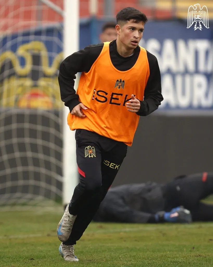 Renato Huerta fue anunciado como refuerzo de Unión Española y deja una vez más la U. Foto: U. Española.