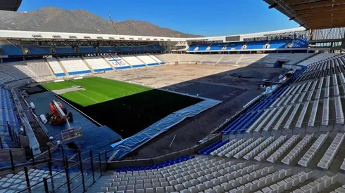 La UC tiene planeado inaugurar el Claro Arena a fines de julio.
