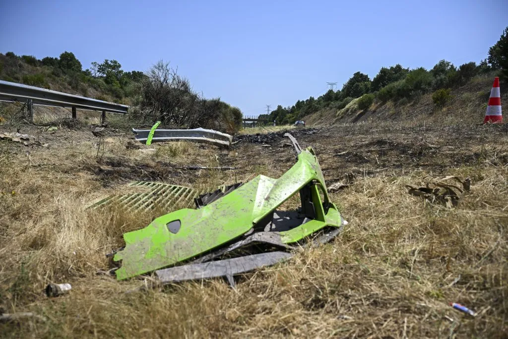 Diogo Jota y su hermano conducían un Lamborghini al momento de su tráfico accidente en España. | Foto: Getty Images.