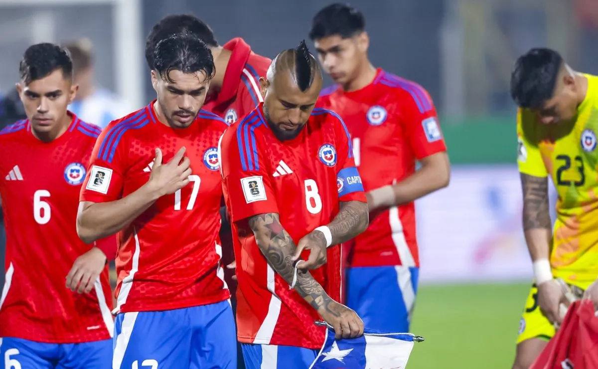 ¡Triste momento! Chile se hunde cada vez más en el ranking FIFA