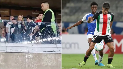 Se dio a conocer identidad de hincha de Palestino que cometió racismo en Brasil.