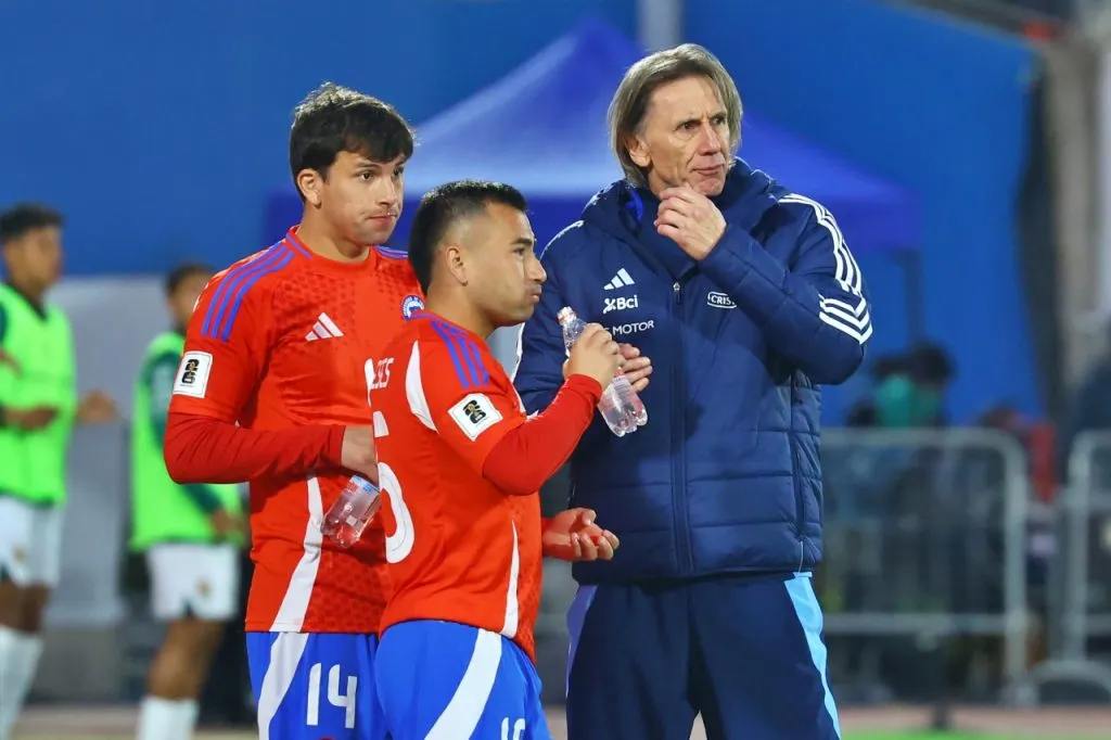 Jean Meneses formó parte de la era de Ricardo Gareca en la Selección Chilena (Getty Images)