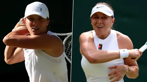 Iga Swiatek y Amanda Anisimova