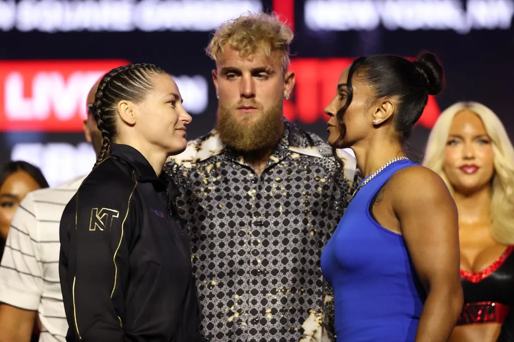 Katie Taylor y Amanda Serrano se enfrentan este 11 de julio en el MSG de Nueva York. (Foto: Jordan Bank/Getty Images)