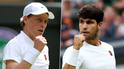Jannik Sinner y Carlos Alcaraz