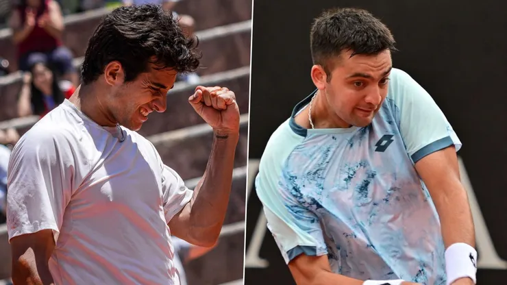 Cristian Garin y Tomás Barrios