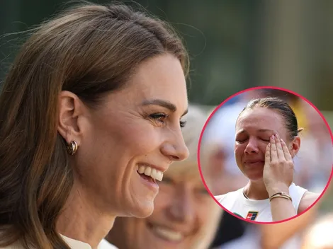 El emotivo gesto de la Princesa Kate con Anisimova en Wimbledon