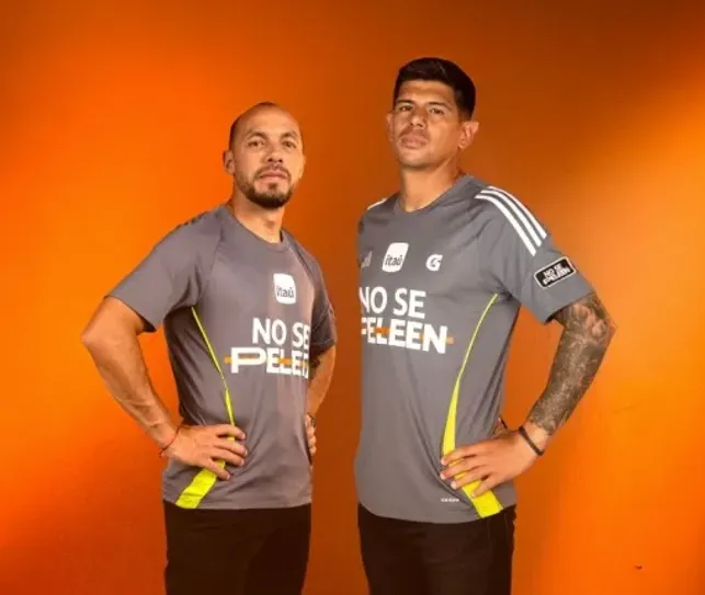 Pavez y Díaz protagonizaron campaña para evitar la violencia en el fútbol