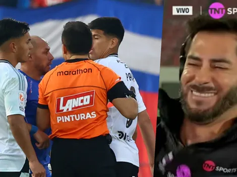 Johnny Herrera felicita a Chelo Díaz por hacer expulsar a Pavez