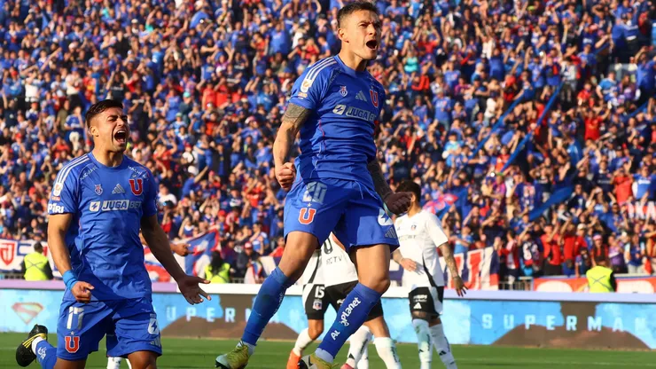 Charles Aránguiz le dio el Superclásico 197 para la U ante Colo Colo.