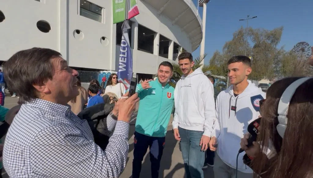 Felipe Salomoni llegó al Superclásico con el suspendido Lucas Di Yorio. Foto: Redgol.
