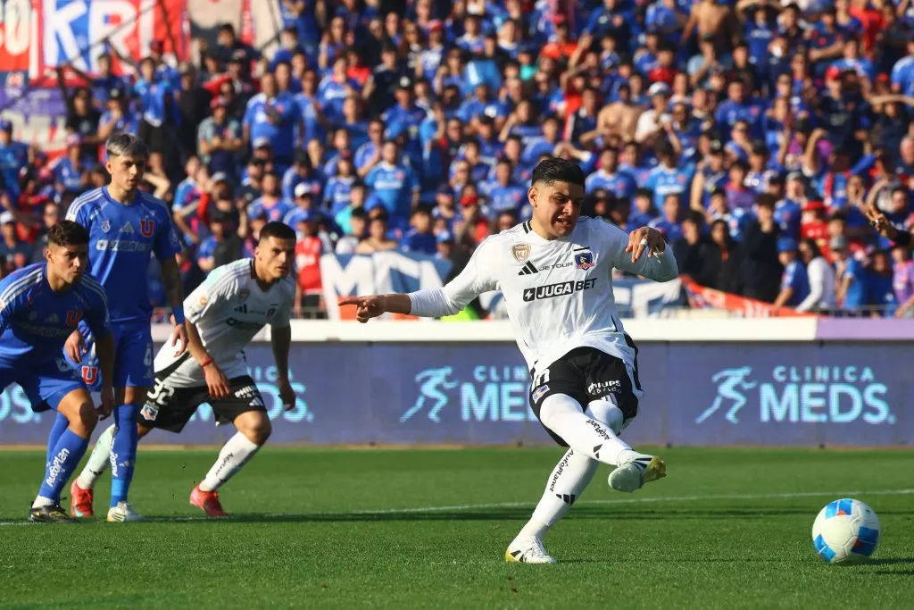 Patricio Yáñez criticó a Jorge Almirón y aseguró que Claudio Aquino no puede salir de Colo Colo nunca. Foto: Photosport.