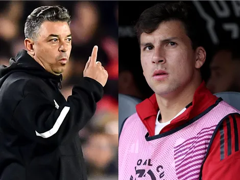 Mientras Crespo sembró la duda, Gallardo respaldó a Gonzalo Tapia