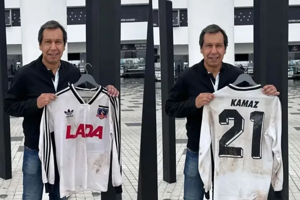 La histórica camiseta de Herrera de la final de Copa Libertadores 1991