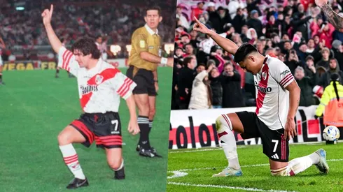 Maximiliano Salas emuló a Marcelo Salas en River Plate.