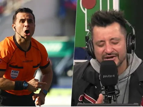 La rabia de Peric contra Piero Maza por su arbitraje en el clásico