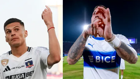 Lucas Cepeda hizo ese mismo gesto que Nicolás Castillo le mostró a la hinchada de Universidad de Chile.