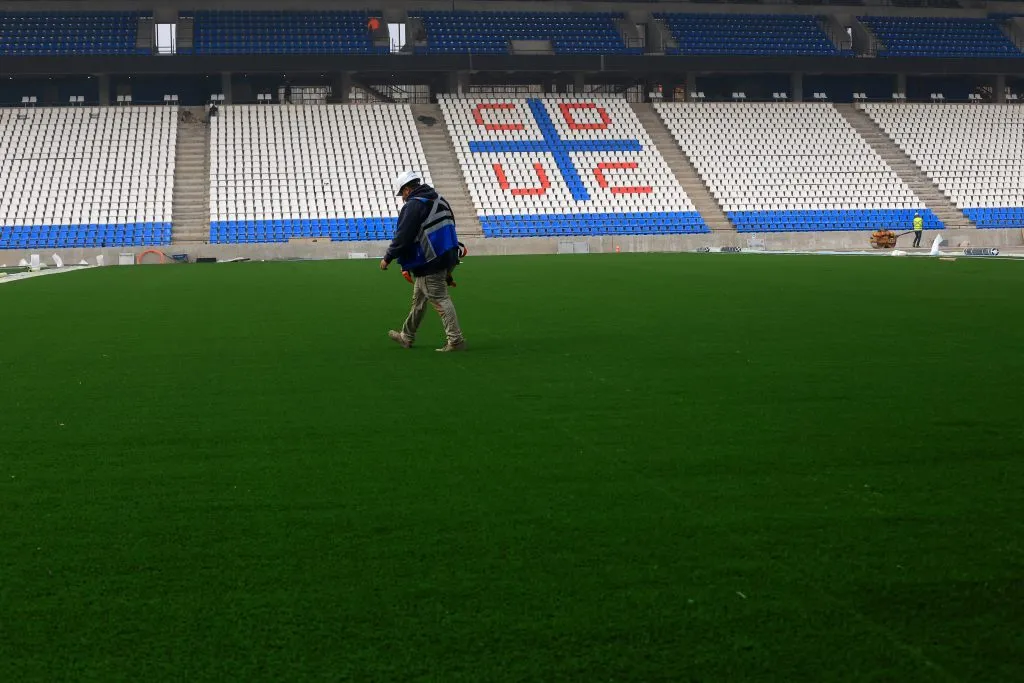 Avanzan las obras en el Claro Arena | Photosport