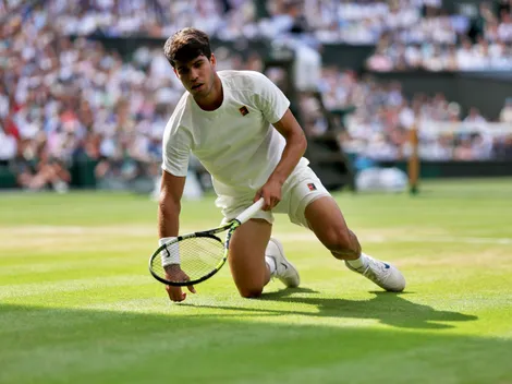 La desesperación de Alcaraz en final de Wimbledon: "Es mejor que yo"