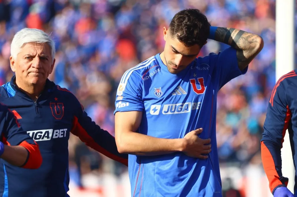 Nicolás Ramírez se perderá los próximos cinco partidos en Universidad de Chile (Photosport)