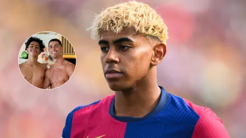 Esto dijo Cristiano Ronaldo Jr sobre Lamine Yamal