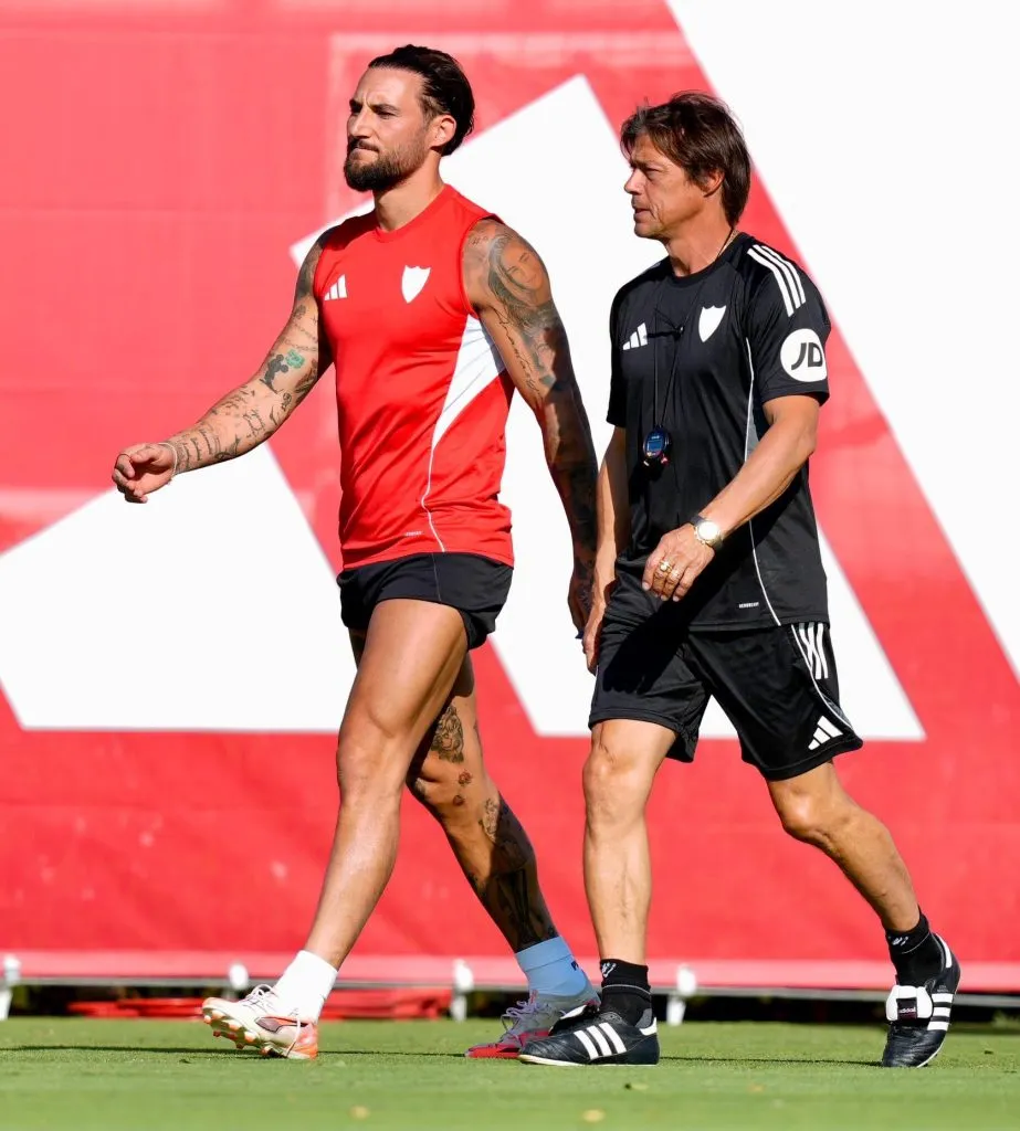 Matías Almeyda es el nuevo DT de Sevilla. Foto: Sevilla