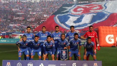 La formación de la U para el estreno en la Copa Sudamericana.