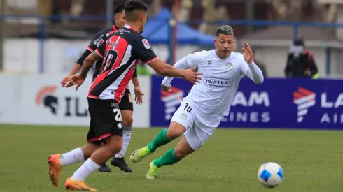 Leonardo Valencia marcó el gol del triunfo de Audax Italiano ante Curicó Unido, en la ida de los cuartos de final de la Copa Chile.