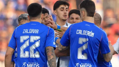 Marcelo Díaz golpeó a Esteban Pavez.