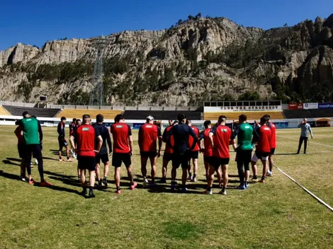 Video: Insólito chascarro en práctica de Palestino en Bolivia