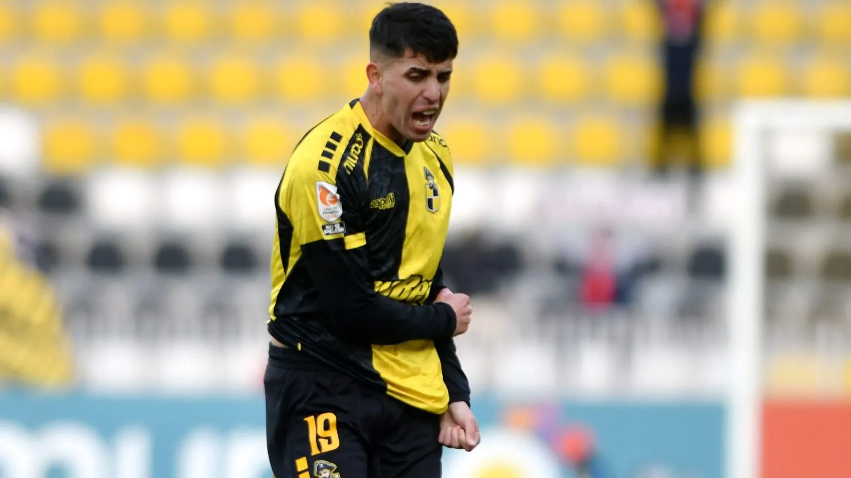 Jason Flores celebró en Coquimbo Unido. (Alejandro Pizarro Ubilla/Photosport).