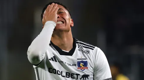 Cristián Zavala está lejos de sus mejores días en Colo Colo.