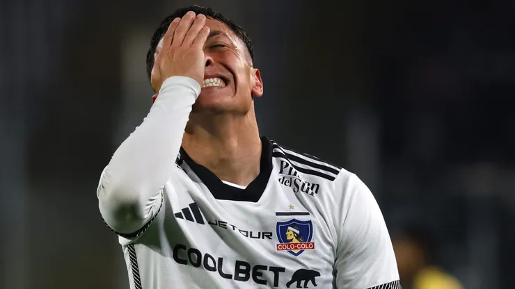Cristián Zavala está lejos de sus mejores días en Colo Colo.