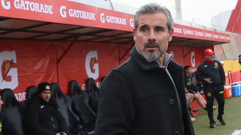 Futbol, Union Espanola vs Universidad de Chile Fecha 4, Liga de Primera 2025 El entrenador de Union Espanola Miguel Ramirez es fotografiado durante un partido de primera division contra Universidad de Chile disputado en el estadio Santa Laura en Santiago, Chile. 05/07/2025 Dragomir Yankovic/Photosport Football, Union Espanola vs Universidad de Chile 4th turn, First Division League 2025 Union Espanola head coach Miguel Ramirez is pictured during a first division match against Universidad de Chile at the Santa Laura stadium in Santiago, Chile. 05/07/2025 Dragomir Yankovic/Photosport